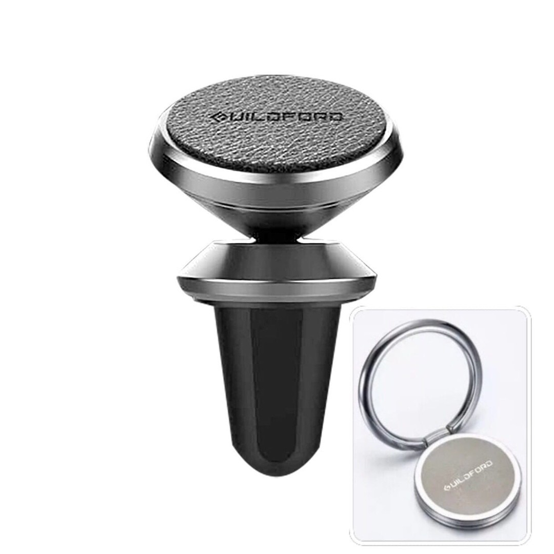 

Магнитный автомобильный держатель в воздуховод Xiaomi Guildford (Black) + магнитное кольцо, Черный