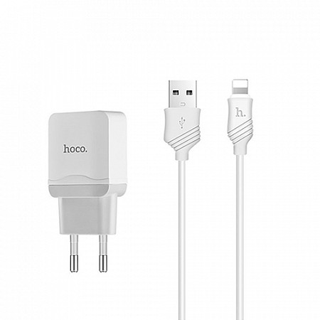 СЗУ Hoco C22A Little superior charger 2,4A (White)
