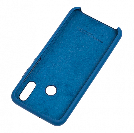 Накладка Silicone Case для Huawei Y6 Prime (Синий)
