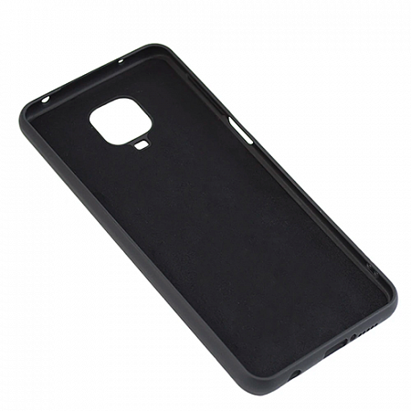 Накладка Silicone Case для Redmi Note 9 (Черный)