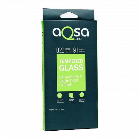 Защитное стекло AQSA.pro Full Cover+Full Glue Redmi 7 (Black)