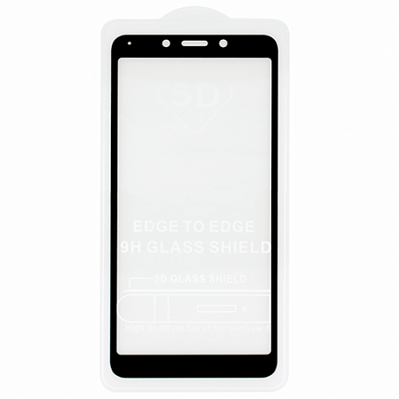 Защитное стекло BoraSCO Full Cover+Full Glue для Huawei P30 Lite Черная рамка