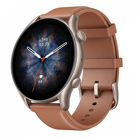 Умные часы Amazfit GTR 3 Pro 46mm Brown Leather (A2040)