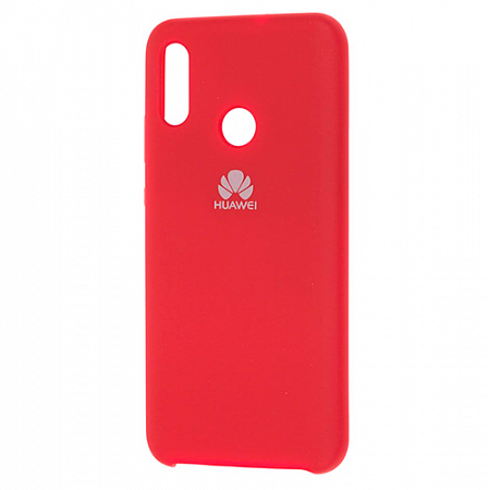 Накладка Silicone Case для Huawei P Smart 2019 (Красный)