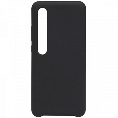 Накладка Silicone Case для Mi 10 (Черный)