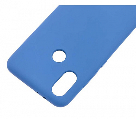 Накладка Silicone Case для Redmi 6 (Голубой)