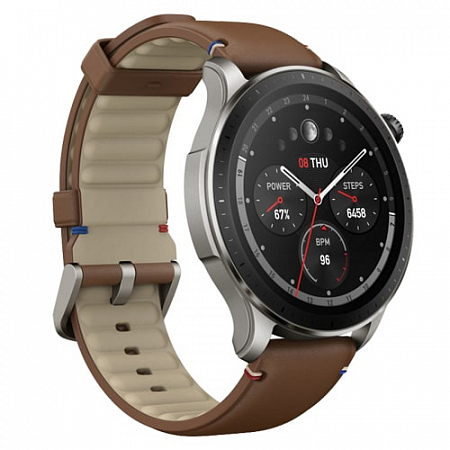 Умные часы Amazfit GTR 4 Vintage Brown Leather
