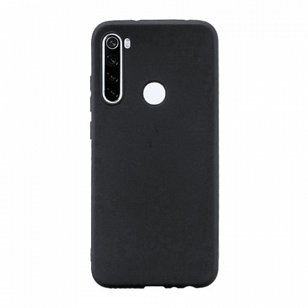 Накладка Silicone Case для Redmi Note 8 Черный