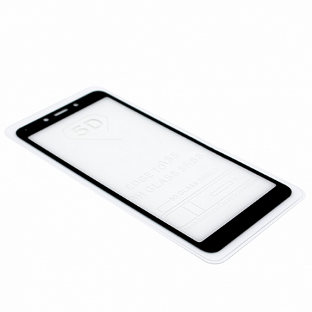 Закаленное стекло Full Cover+Full Glue BoraSCO Redmi Note 9T Черная рамка