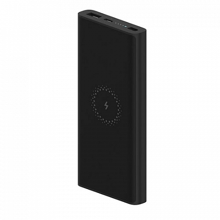 Внешний аккумулятор Xiaomi Wireless Power Bank Black 10000mAh 10W (BHR5460GL)