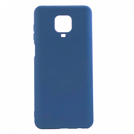Накладка Silicone Case для Redmi Note 9 (Голубой)